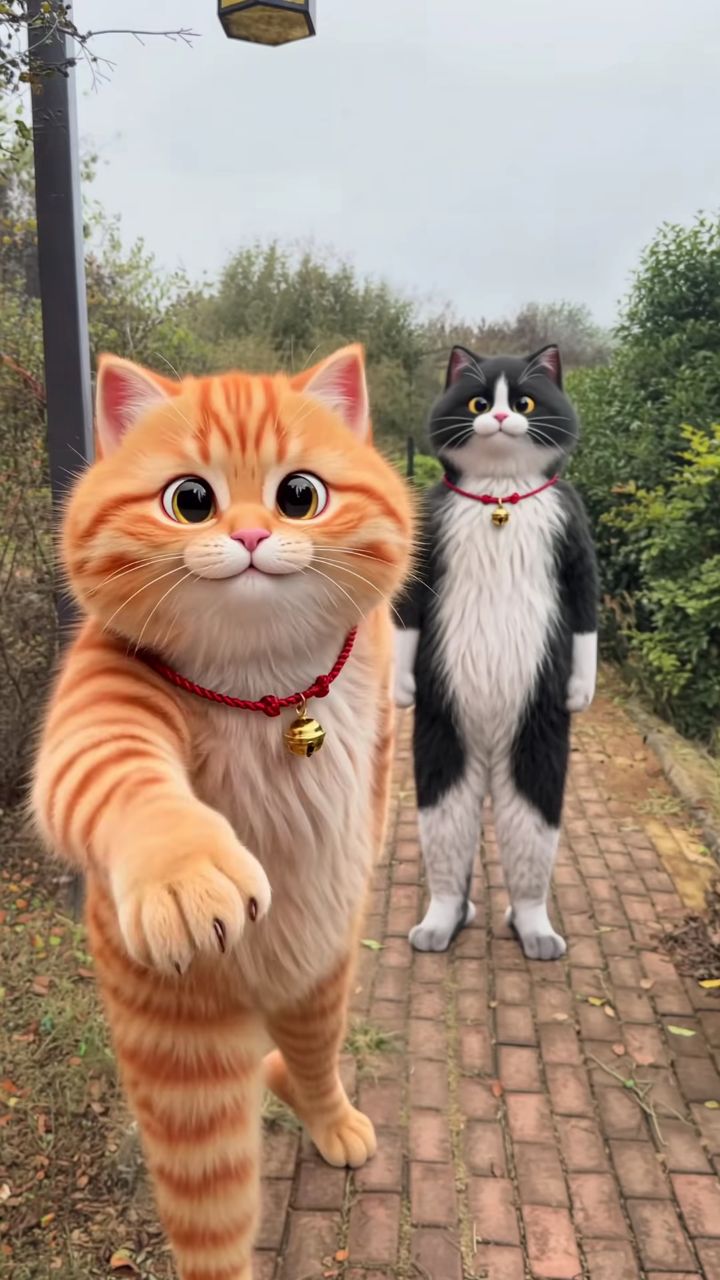 funny AI videos #ai #cat #funny