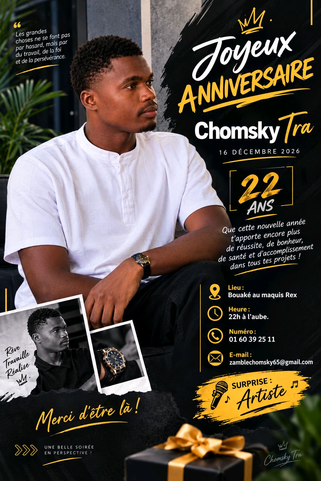 Bientôt c’est mon anniv