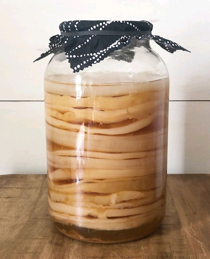 hello mes chics clients les champignons komboucha  ( scoby )sont disponibles trè