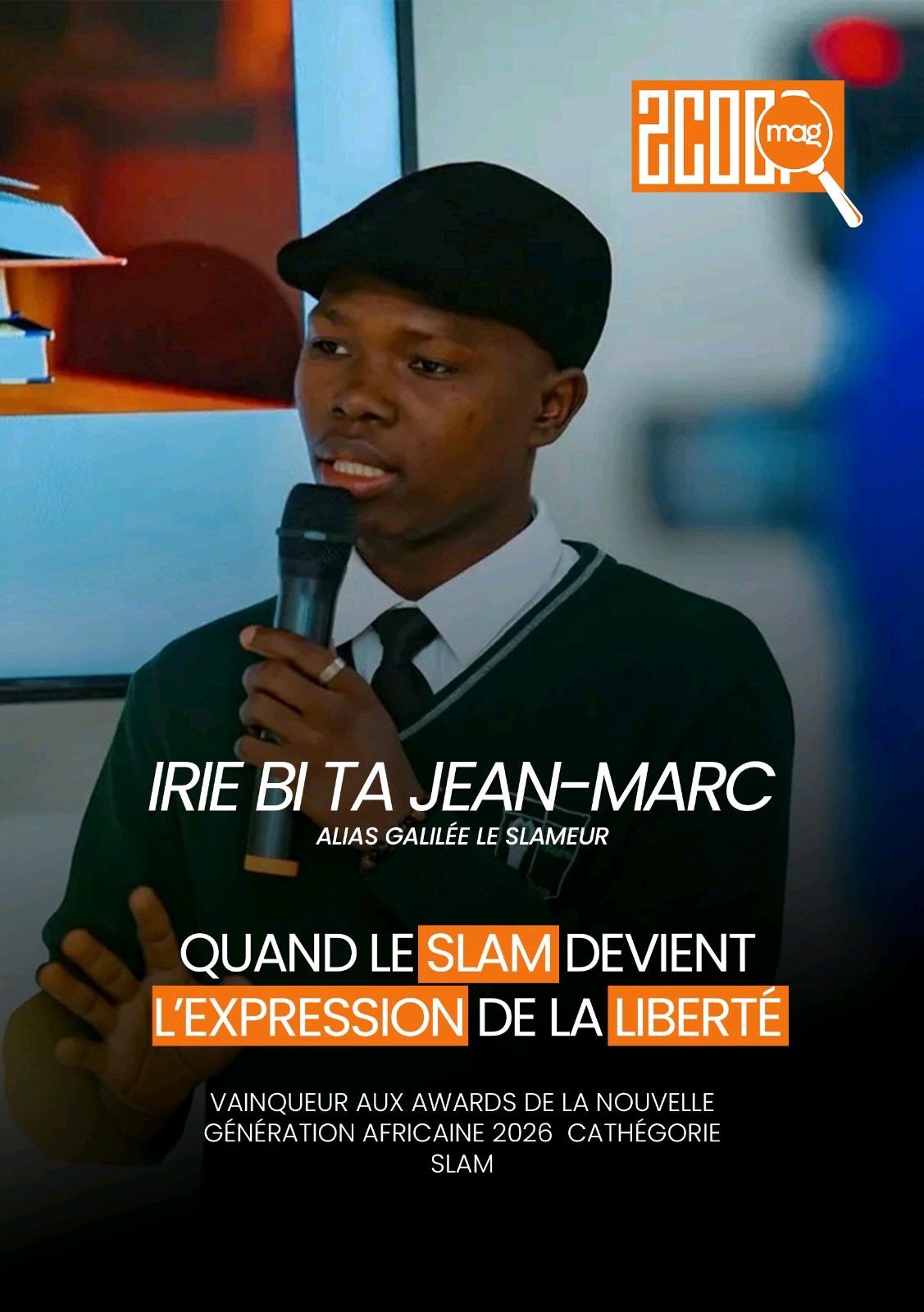 Scoop Portrait
Galilée : Quand le SLAM devient l'expression de la LIBERTÉ 

Il s
