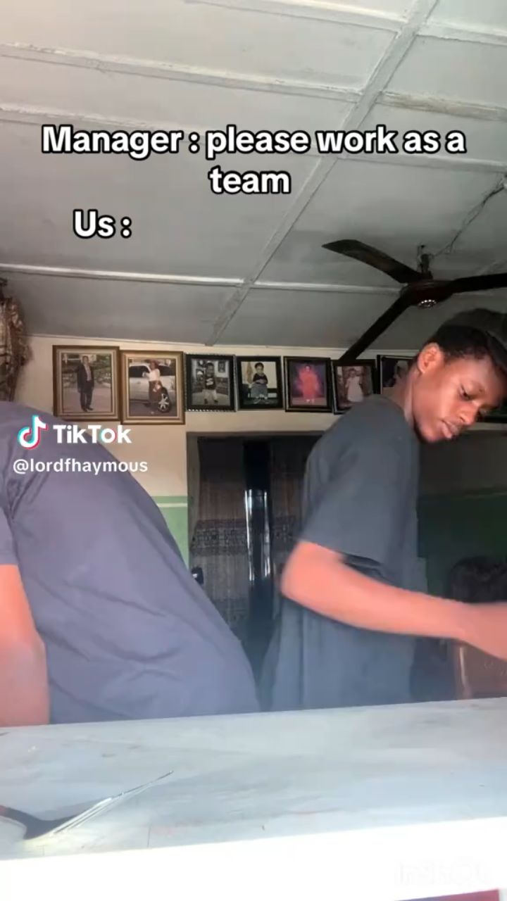 Moi quand on me demande de travailler en équipe 😅