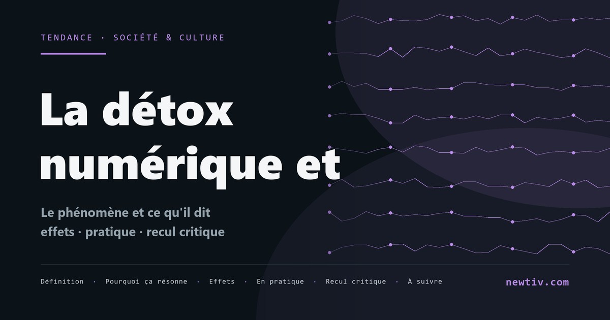 Digital Detox and the Attention Economy